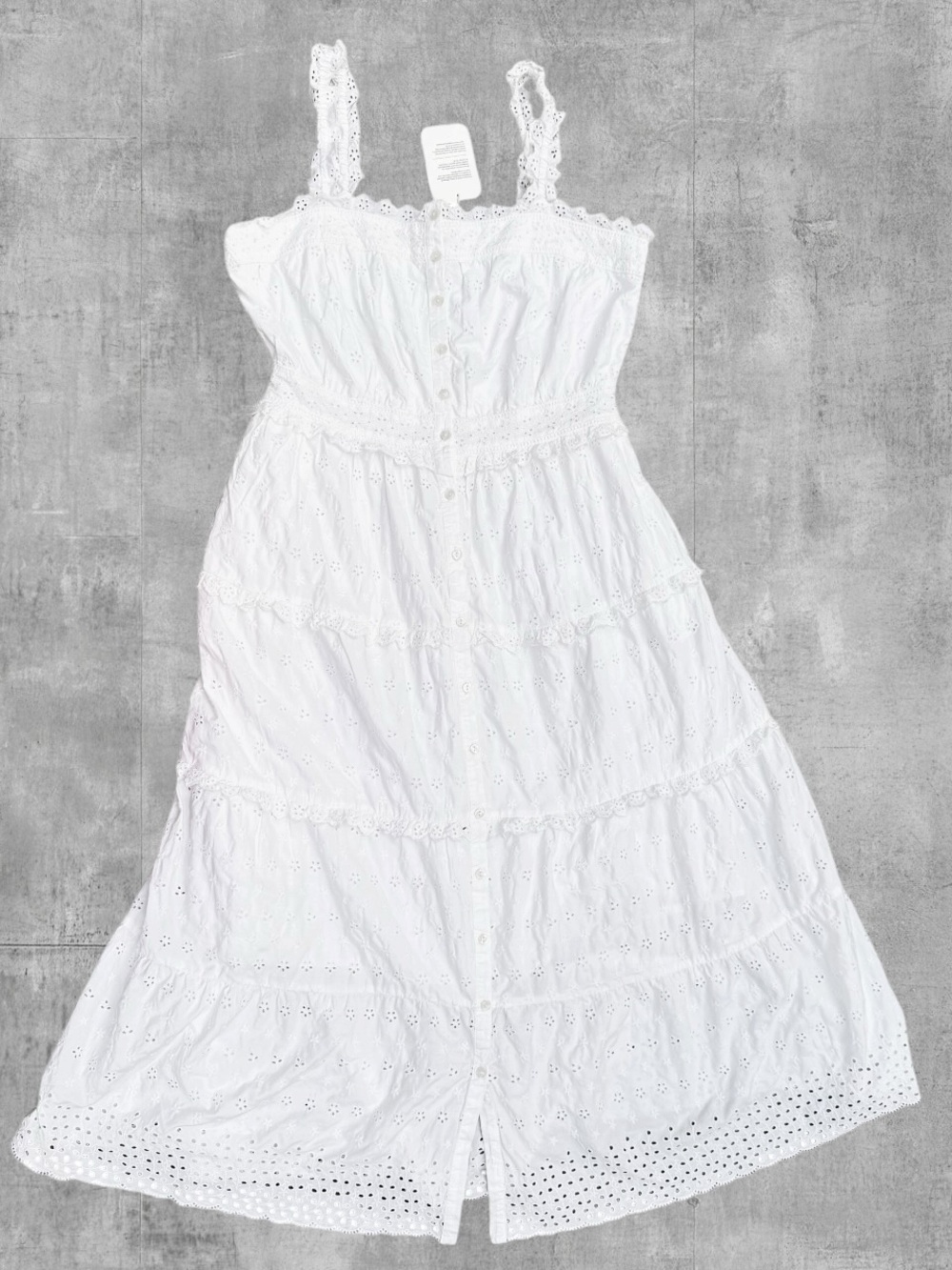 Gap x DÔEN Broderie Anglaise Eyelet Cottagecore Coquette Dress - M